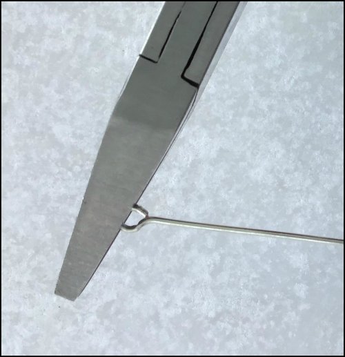 Kristal Wick's Easy Blingy Ear Wires - , Findings & Components, Toggles & Clasps, Earwire & Headpin, Findings, Clasps, Components, center the loop with flat nose pliers